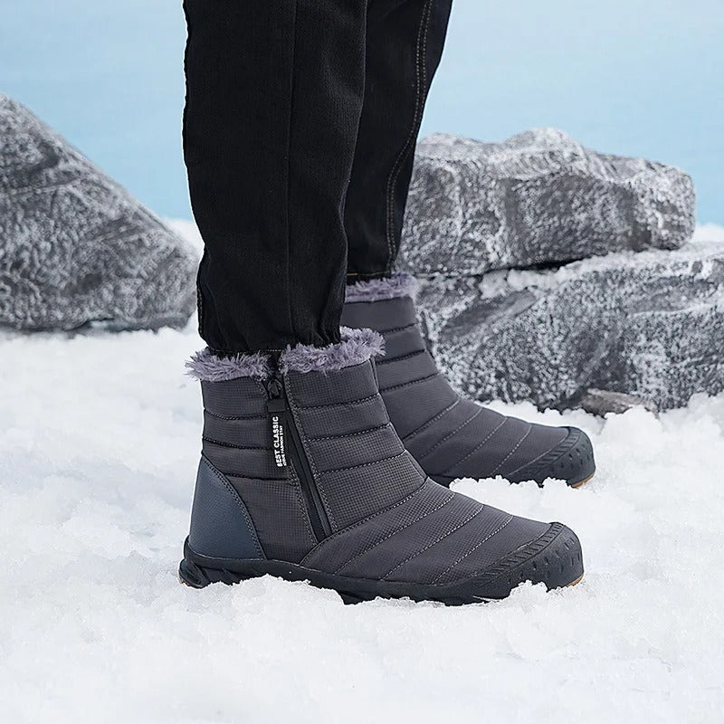 Men’s Waterproof warm Non-Slip Snow Boots