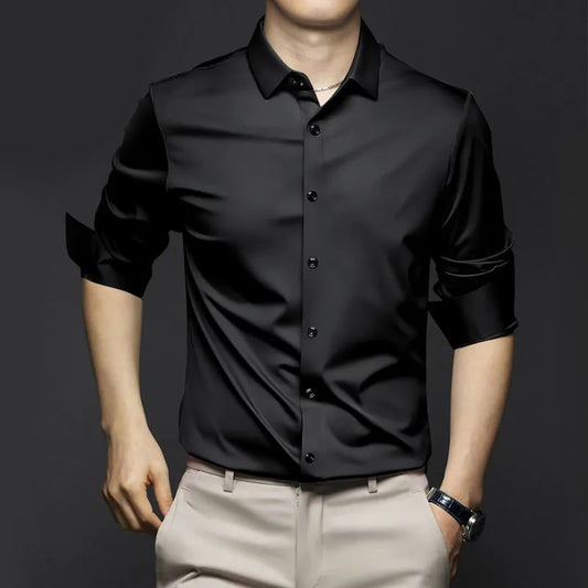 Men's breathable wrinkle-resistant shirts