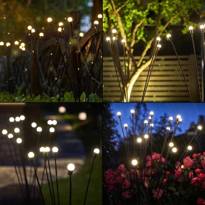 🔥Summer Hot Sale 50% OFF🔥Solar Powered Firefly Light- BUY 3 FREE SHIPPING