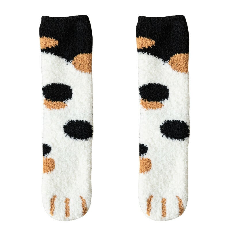 Cat Claws Cute Thick Warm Sleep Floor Socks