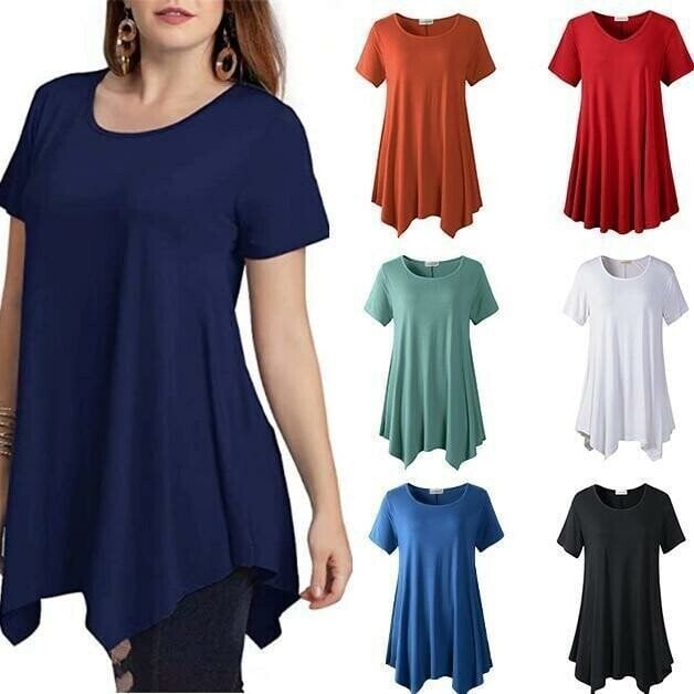 🔥Buy 2 Free Shipping🔥 Plus Size Cotton Loose fit Short Sleeve T Shirt