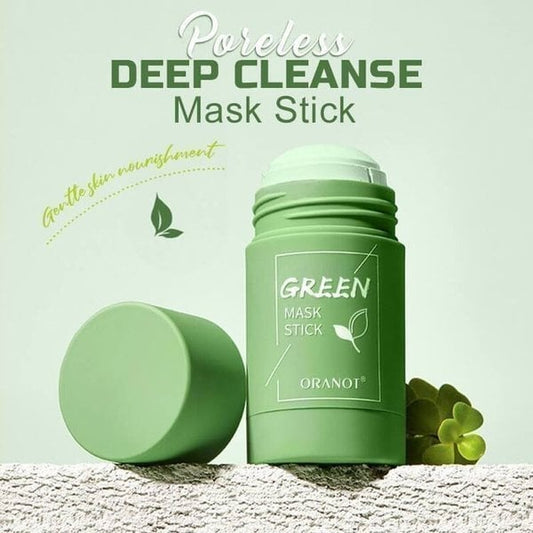 Hot Sale--Poreless Deep Cleanse Green Tea Mask Stick 🔥BUY 2 GET 1 FREE