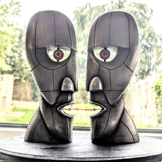 Division Bell Pink Floyd Sculpture Heads