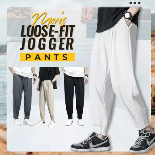 🔥SUMMER BIG SALE - 49% OFF🔥 Men’s Super Cooling Loose-Fit Jogger Pants