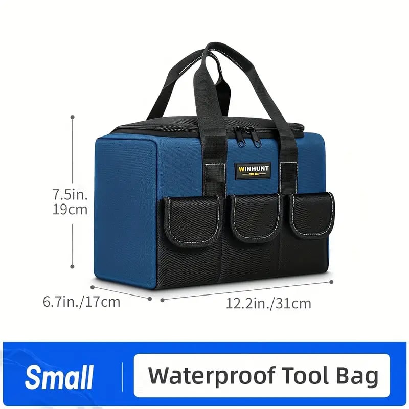 Heavy Duty Tool Bag With Wide Mouth For Tool Storage