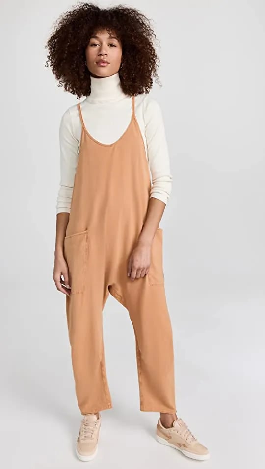 Womens Casual Wide Leg Jumpsuit