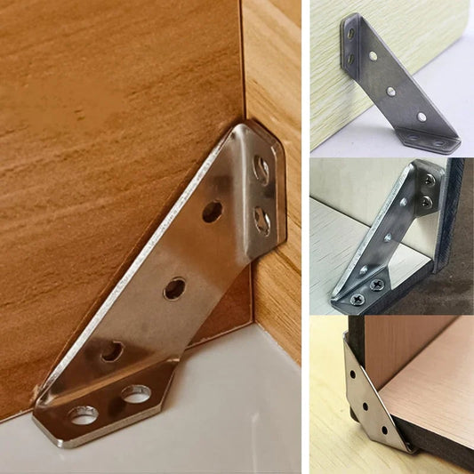 Triangular support made of stainless steel(No screws)