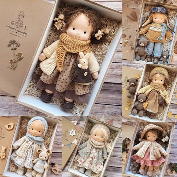 ALL🎁🎁The Best Gift for Kids-Handmade Waldorf Doll👧(Buy2 Free Shipping)