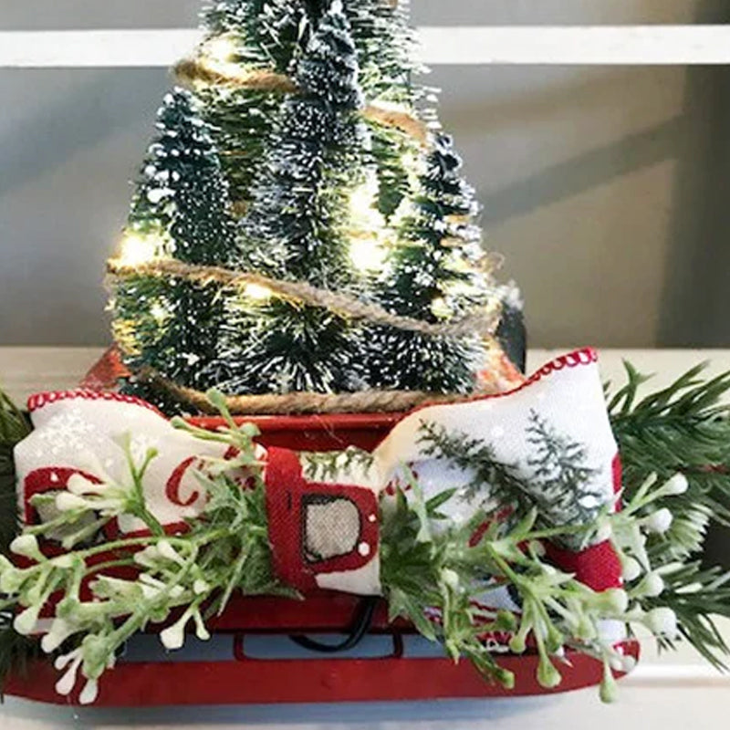 (🌲EARLY CHRISTMAS SALE - 50% OFF) Red farm Truck Christmas Centerpiece, Buy 2 Free Shipping