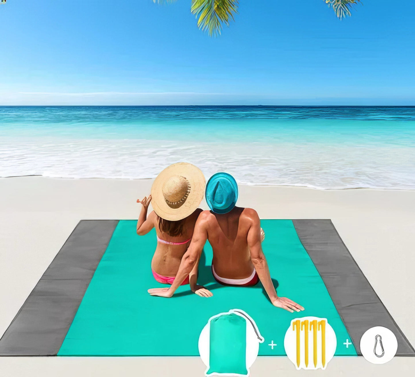 🔥Summer Hot Sale Promotion-49% OFF🤽‍♂️-Sand-Free Bliss Mat