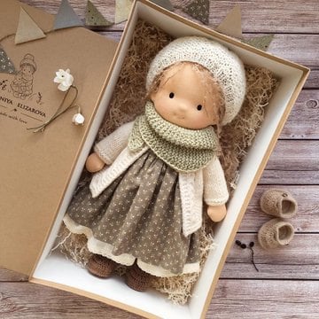 ALL🎁🎁The Best Gift for Kids-Handmade Waldorf Doll👧(Buy2 Free Shipping)