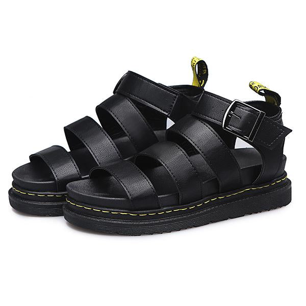 Women's Buckle Thick Sole Soft Sole Flat Sports Sandals