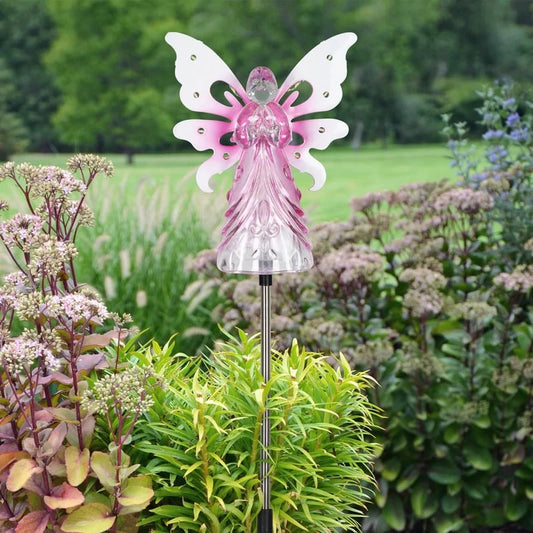 Solar Angel with Wings and Twelve LED lights Metal Garden Stake🔥Buy 2 Free Shipping🔥