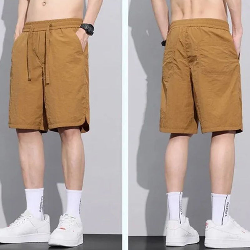 Men's Summer Casual Loose Fit Shorts with Pockets