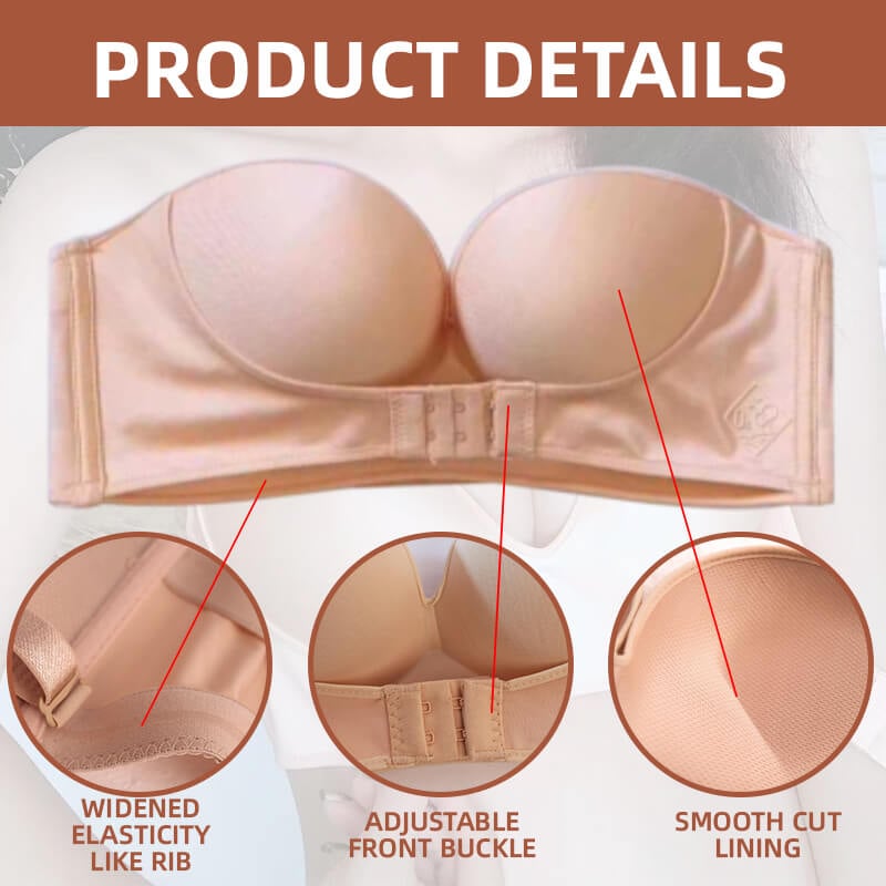 Invisible Strapless Super Push Up Bra🔥Buy 2 for Free Shipping🔥