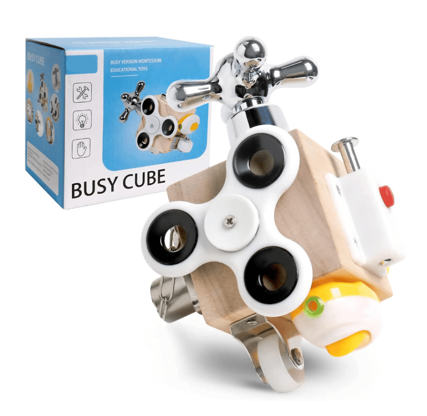 Busy CubeTM | Learning Through Play - Toys on the Go