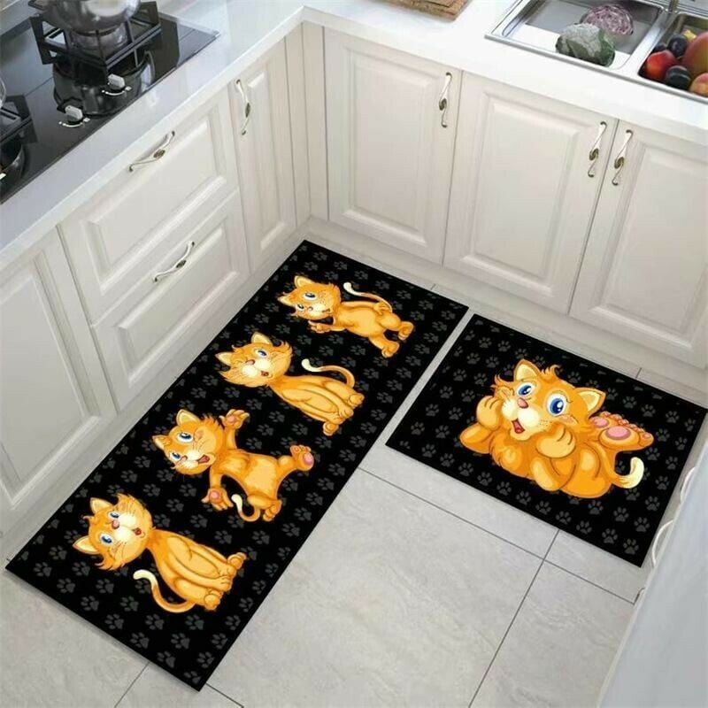 Kitchen Printed Non-Slip Carpet