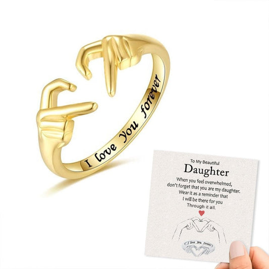 💗Pay 1 Get 3(3packs) To My Beautiful Daughter – I Love You Forever Ring