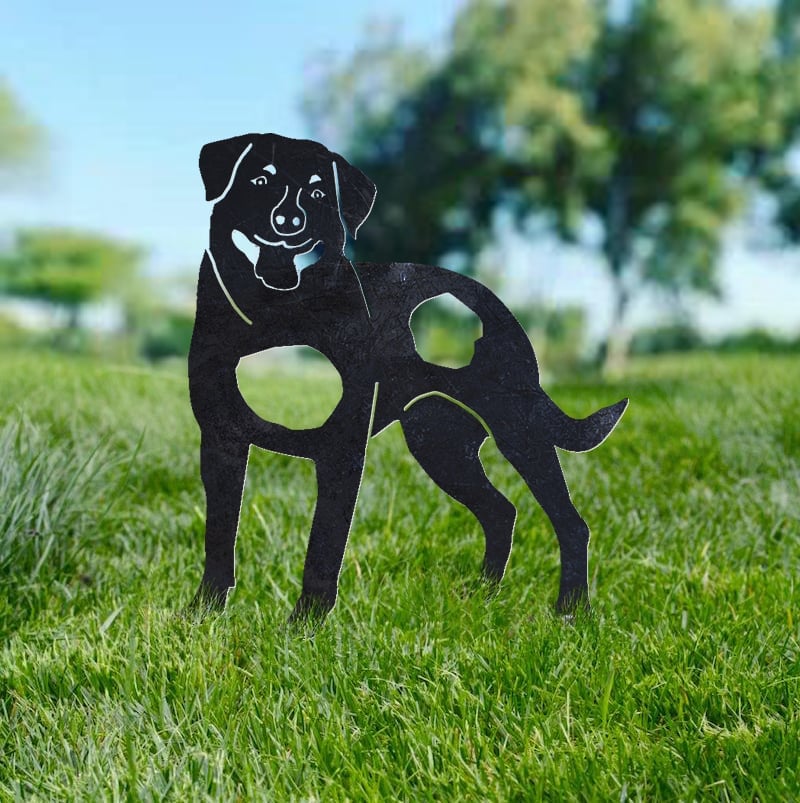 Rottweiler Metal Silhouette