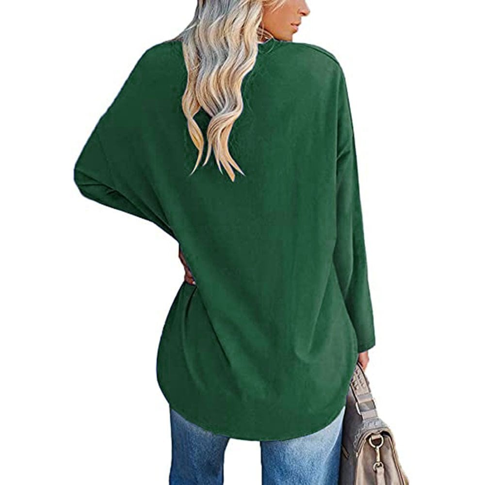 🔥Early Mother's Day Sale - 48% OFF💋Women's loose long sleeve fashion V-neck knit top