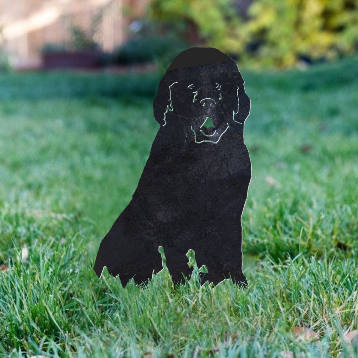 Newfoundland Metal Silhouette