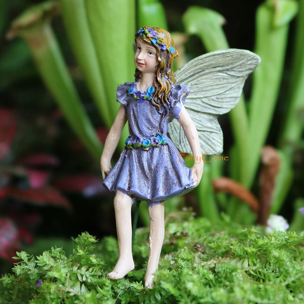 Resin Mini Fairy Garden Ornament Accessories (A Set Of 6)