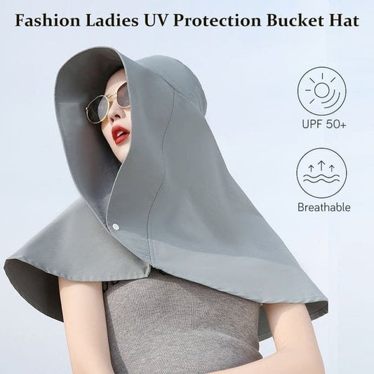 🔥2022 Summer Hot Sale🔥-Fashion Ladies UV Protection Bucket Hat