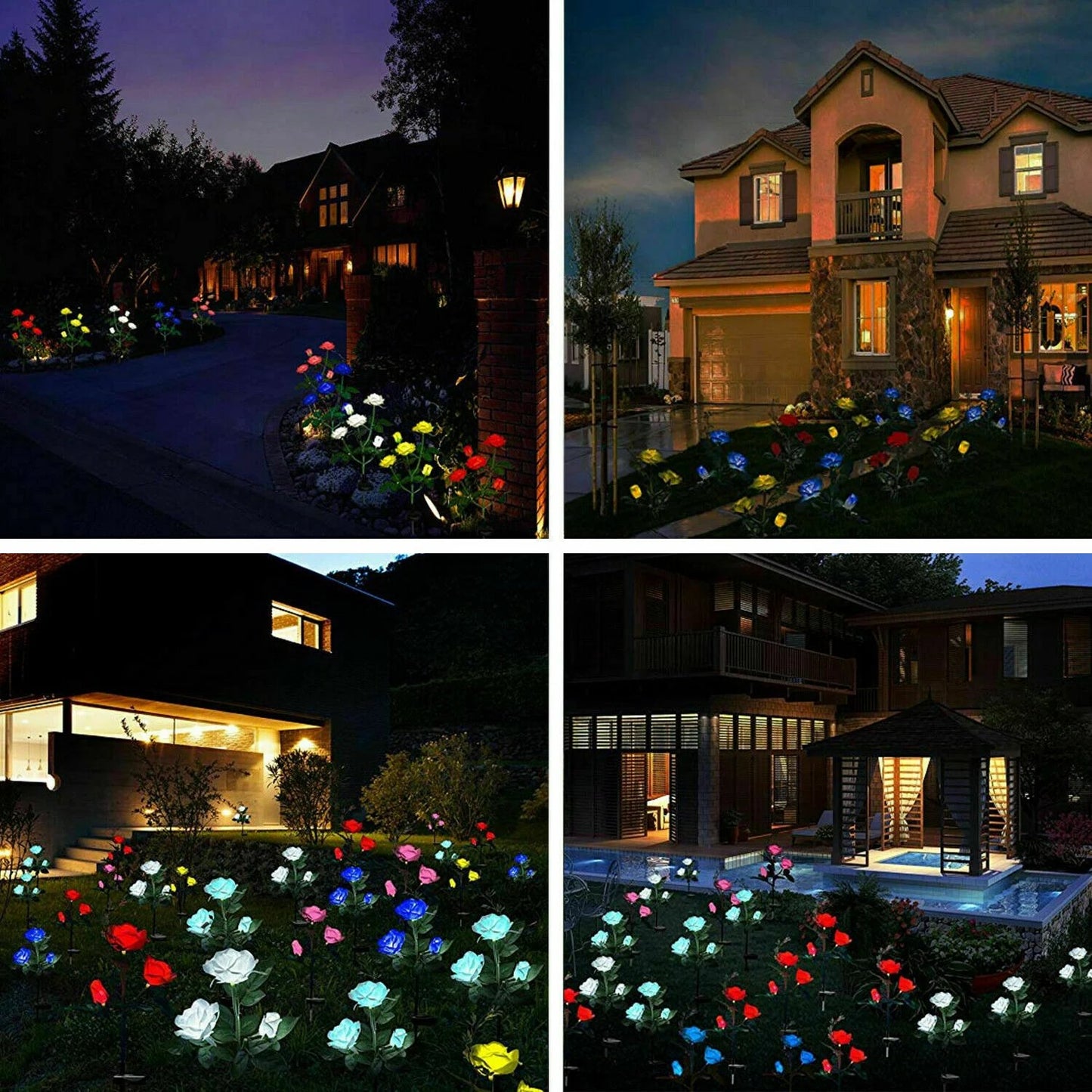 [🏆49% OFF]Solar Flower Stake Lights