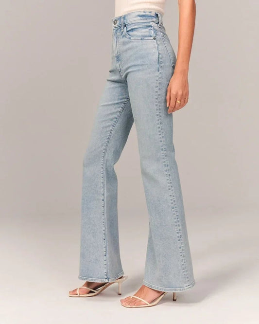 ⭐Women's 2024 Summer⭐ Ultra High Rise Stretch Flare Jean