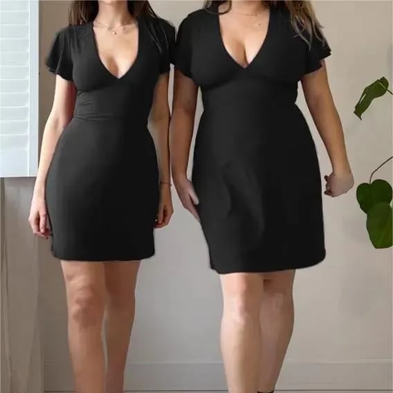 WOMEN'S DRAWSTRING WAIST BODYCON DRESS