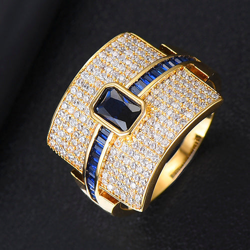 Monaco Design Luxury Statement Stackable Ring For Women