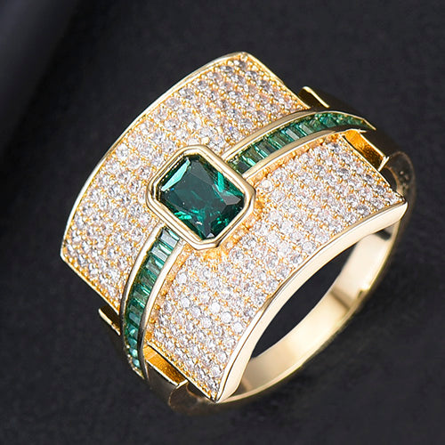 Monaco Design Luxury Statement Stackable Ring For Women