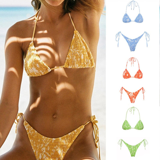 Eye-catching summer beach bikini suits