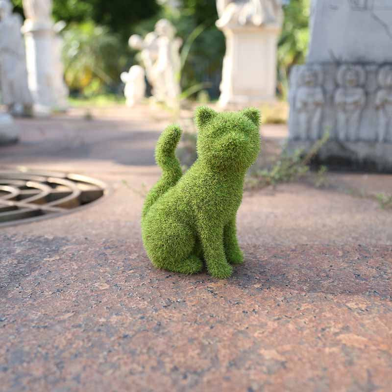 Cute Furry Puppy Garden Ornament🐕