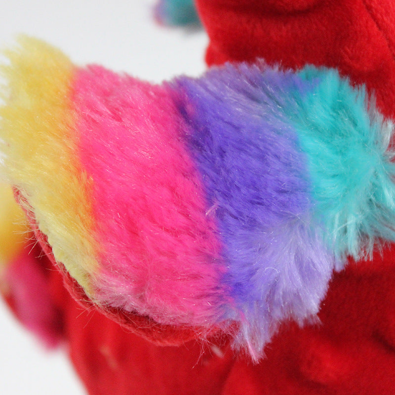 Desperate screaming chicken will sing electric plush gift