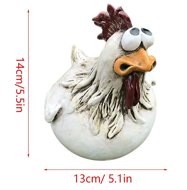 🐓Garden Resin Chicken Sculpture