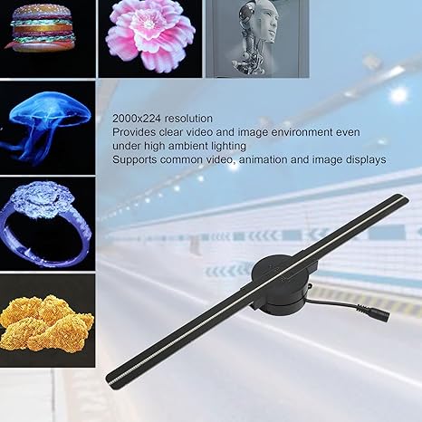 💥Special sale - 3D Hologram LED Fan Projector