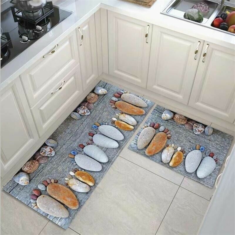 Kitchen Printed Non-Slip Carpet