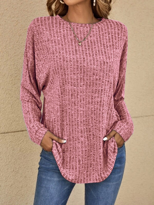 Casual long-sleeved sweater