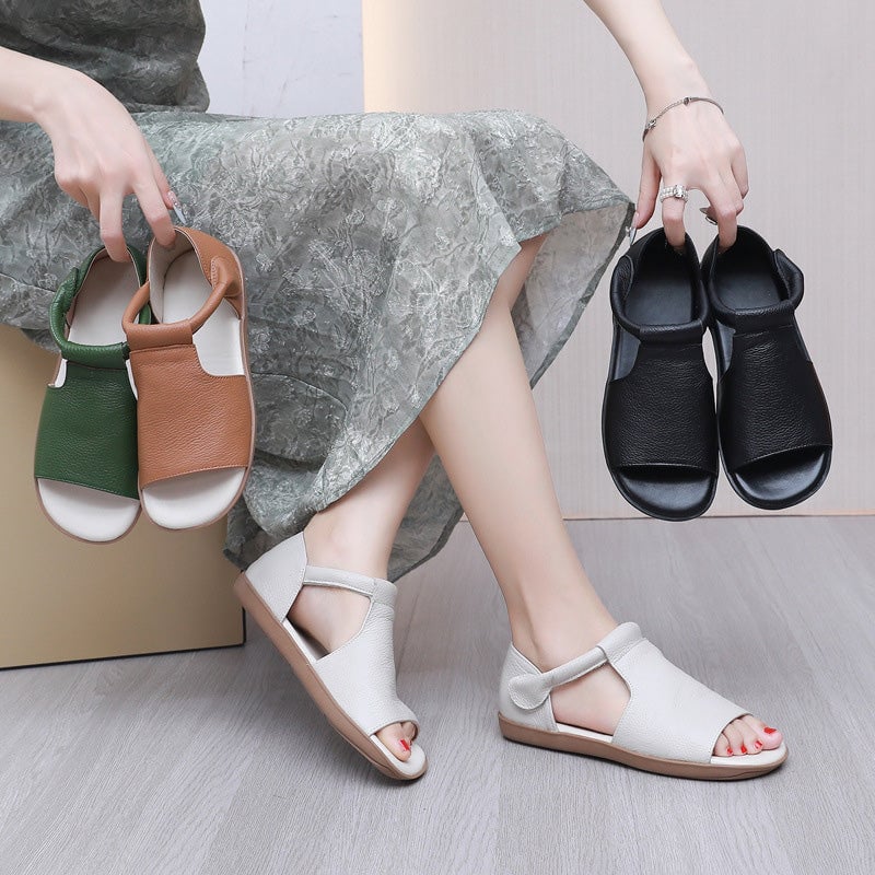 Women's sandals with open toe summer