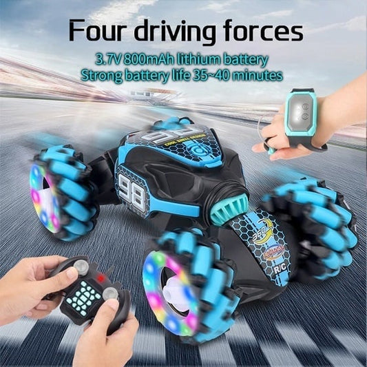 🎉Last Day 70% OFF🎁Gesture Sensing RC Stunt Car With Light & Music