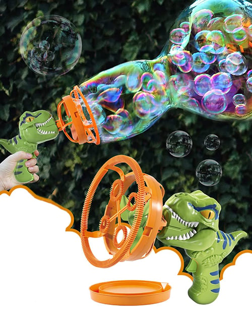 Dinosaur Bubble Machine Guns , Large Bubble Big Bubble Wand, Summer Outdoor Toys