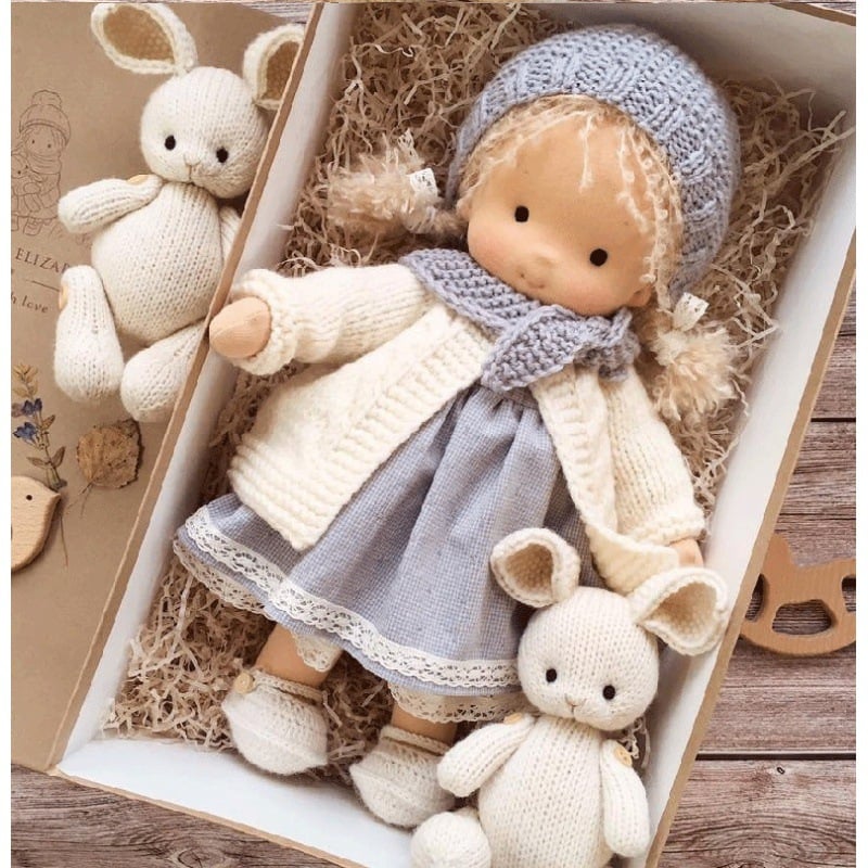 ALL🎁🎁The Best Gift for Kids-Handmade Waldorf Doll👧(Buy2 Free Shipping)