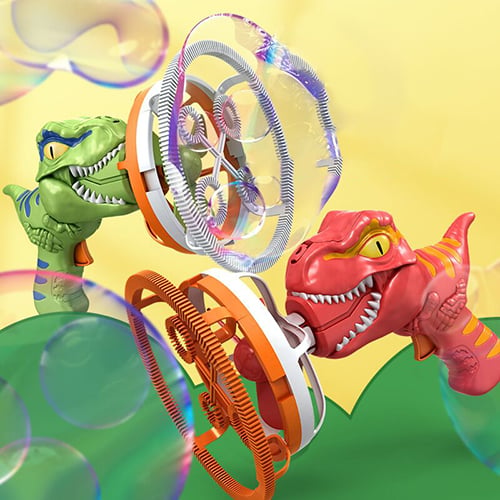 Dinosaur Bubble Machine Guns , Large Bubble Big Bubble Wand, Summer Outdoor Toys