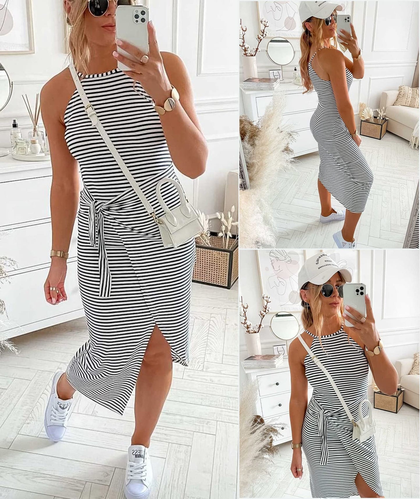 ✨Buy 2 Free Shipping✨ 2023 summer Casual sleeveless waist dress