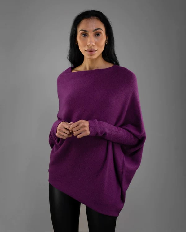 🎄Last Day Sale 49% OFF✨Asymmetric Draped Jumper