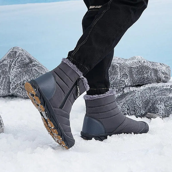 Men’s Waterproof warm Non-Slip Snow Boots