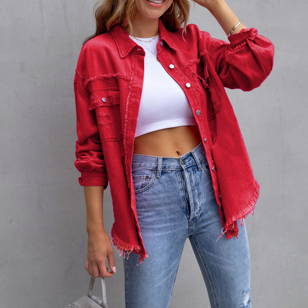 Sienna Relaxed Fit Denim Jacket