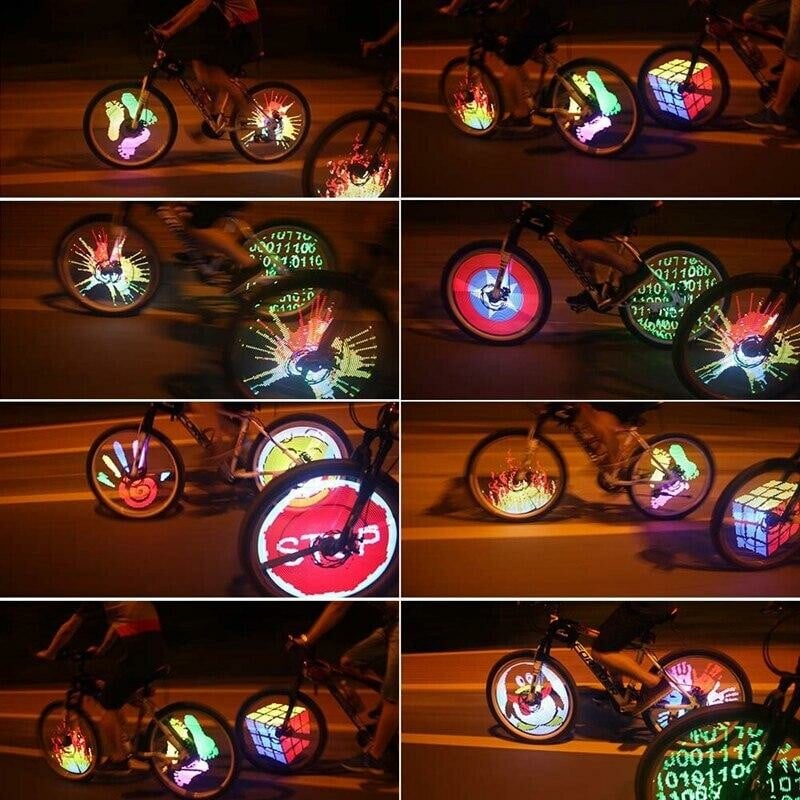 🔥50% OFF!-3D BICYCLE SPOKE LED LIGHTS(Recommended To Buy 2)