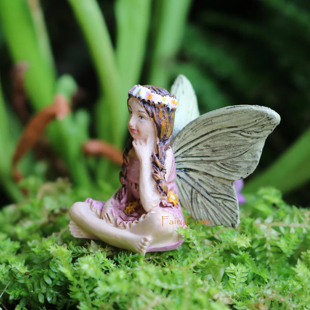 Resin Mini Fairy Garden Ornament Accessories (A Set Of 6)